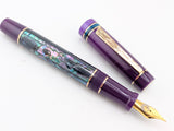 Carina Hapalua in Dark Mexican Green Abalone w/ Grape Resin