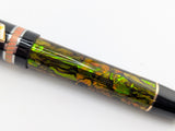 Carina Hapalua il Re 15 in Green/Gold Abalone w/ Black Resin