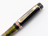 Carina Hapalua il Re 15 in Green/Gold Abalone w/ Black Resin