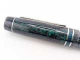 Hapalua in Starflake Black Abalone w/ Lusso Cosmos Resin - Damascus Steel