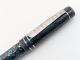 Hapalua in Starflake Black Abalone w/ Lusso Cosmos Resin - Damascus Steel