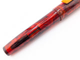 Carina 15 in Tortoise Shell Cellulose Acetate w/ Mokume Gane Clip