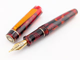 Carina 15 in Tortoiseshell Sparkle with Mokume Gane