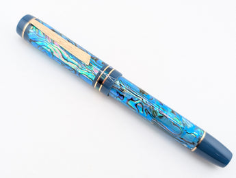 Carina Ragazzone in Ice Blue Abalone w/ Kashmir Resin