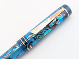 Carina Ragazzone in Ice Blue Abalone w/ Kashmir Resin