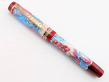 Carina Ragazzone il Re in Dawn's Early Light Abalone w/ Blood Red Resin