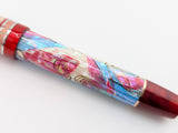 Carina Ragazzone il Re in Dawn's Early Light Abalone w/ Blood Red Resin