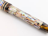 Carina Ragazzone in White Paua Abalone w/ Dark Tortoise Resin