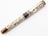 Carina Ragazzone in White Paua Abalone w/ Dark Tortoise Resin