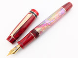 Hapalua 15 in Desert Sunrise Awabi w/ Blood Red Resin