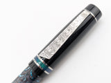 Carina 15 in Kaotic Artworks Matrix with Black Resin - Damascus Steel