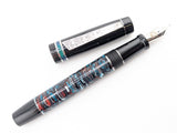 Carina 15 in Kaotic Artworks Matrix with Black Resin - Damascus Steel