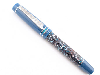 Carina 15 in Kaotic Artworks Matrix w/ Kashmir Resin - Damascus Steel