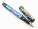 Ragazzone in Dark Mexican Green Abalone w/ Lusso Cosmos Resin