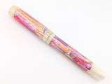 Ragazzone il Re in Desert Sunrise Awabi w/ Flax Resin - Mokume Gane