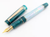 Hapalua 15 in Iceberg Awabi w/ Verde Green Resin