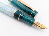 Hapalua 15 in Iceberg Awabi w/ Verde Green Resin