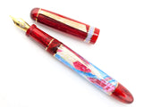 Taurus Hapalua i15 n Dawn's Early Light Abalone w/ Blood Red Resin