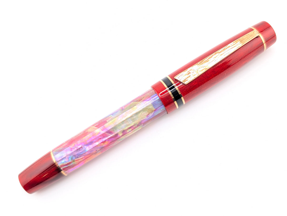 Carina Hapalua 15 in Desert Sunrise Awabi w/ Blood Red Resin
