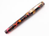 Carina 15 in Multi Colored Tortoiseshell Cellulose Acetate - Mokume Gane