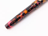 Carina 15 in Multi Colored Tortoiseshell Cellulose Acetate - Mokume Gane