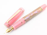 Hapalua 15 in White Gold Awabi w/ Ghost Pink Resin