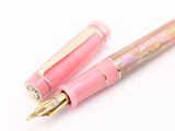 Hapalua 15 in White Gold Awabi w/ Ghost Pink Resin
