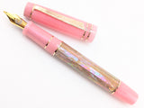 Hapalua 15 in White Gold Awabi w/ Ghost Pink Resin