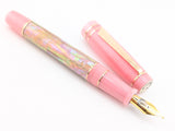 Hapalua 15 in White Gold Awabi w/ Ghost Pink Resin