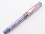 Ragazzone il Re in Lavender Awabi w/ Light Riverstone Resin - Mokume Gane