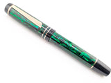 Ragazzone in Deep Green Abalone w/ Solid Black Resin