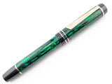 Ragazzone in Deep Green Abalone w/ Solid Black Resin