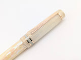 Hapalua 13 in White Awabi Shell w/ Flax Pearl Resin