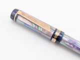 Ragazzone il Re in Purple Rain Awabi Shell w/ Nobility Resin - Mokume Gane