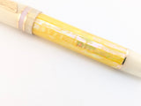 Hapalua 15 in Flax Awabi Shell w/ Flax Pearl Resin