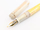 Hapalua 15 in Flax Awabi Shell w/ Flax Pearl Resin