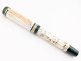 Ragazzone in Light Mexican Green Abalone w/ Midnight Green Resin