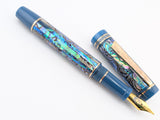 Ragazzone in Tidal Fog Striped Abalone w/ Riverstone Resin
