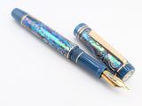 Ragazzone in Tidal Fog Striped Abalone w/ Riverstone Resin