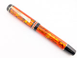 Ragazzone in Sunset Orange Abalone w/ Solid Black Resin (Happy Halloween!)