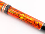 Ragazzone in Sunset Orange Abalone w/ Solid Black Resin (Happy Halloween!)