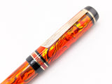 Ragazzone in Sunset Orange Abalone w/ Solid Black Resin (Happy Halloween!)