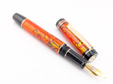 Ragazzone in Sunset Orange Abalone w/ Solid Black Resin (Happy Halloween!)