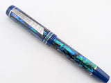 Ragazzone in Natural Blue Paua Abalone w/ Royal Blue Resin