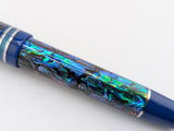 Ragazzone in Natural Blue Paua Abalone w/ Royal Blue Resin