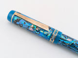 Ragazzone in Ice Blue Abalone w/ Teal Resin
