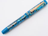 Ragazzone in Ice Blue Abalone w/ Teal Resin