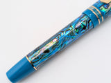 Ragazzone in Ice Blue Abalone w/ Teal Resin