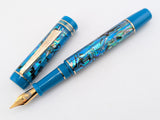 Ragazzone in Ice Blue Abalone w/ Teal Resin