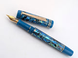 Ragazzone in Ice Blue Abalone w/ Teal Resin